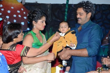 Ajay Son Dheeran 1st Birthday Celebrations 2014